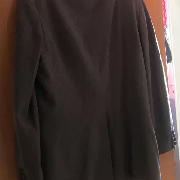 Man’s Sport Coat Camel Hair Grey-Brown Large Fabric Scotland Made USA Orig Owner - Picture 8 of 16